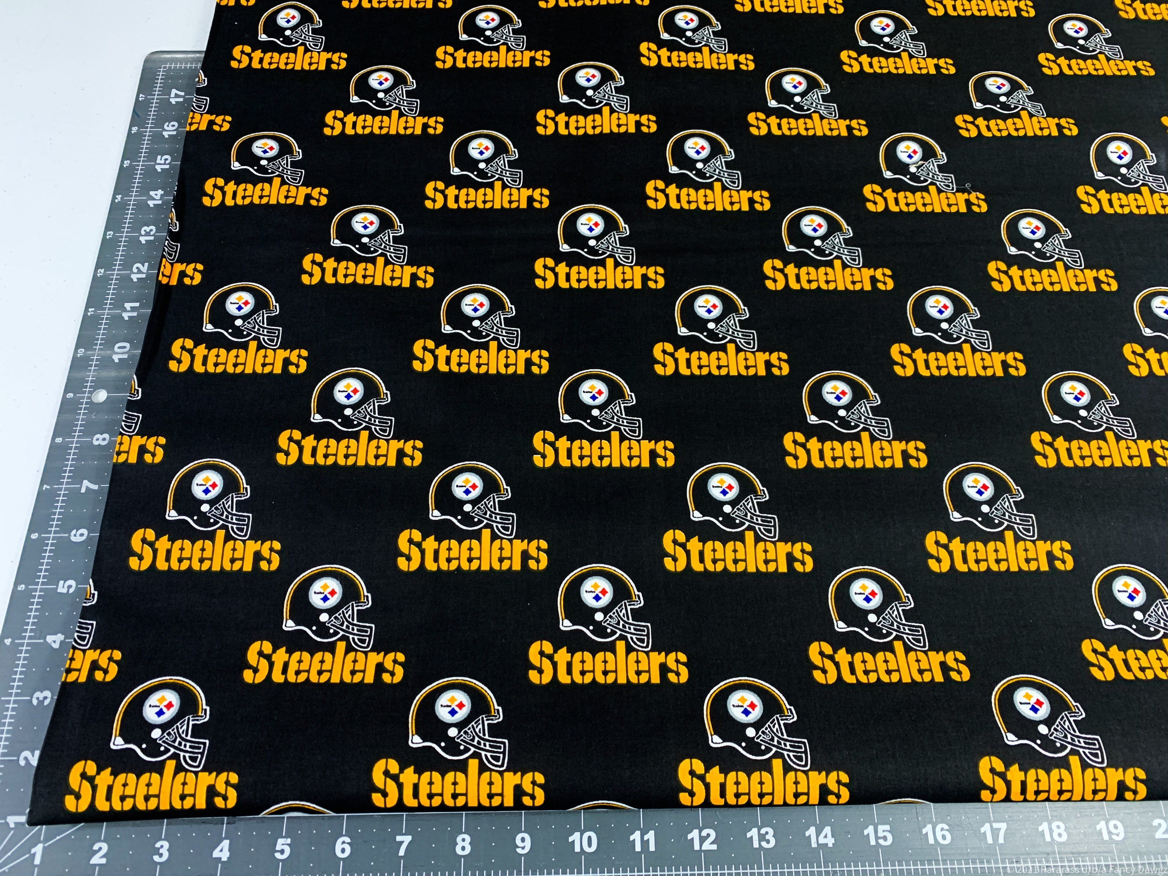 Pittsburgh Steelers cotton fabric Original Steelers print