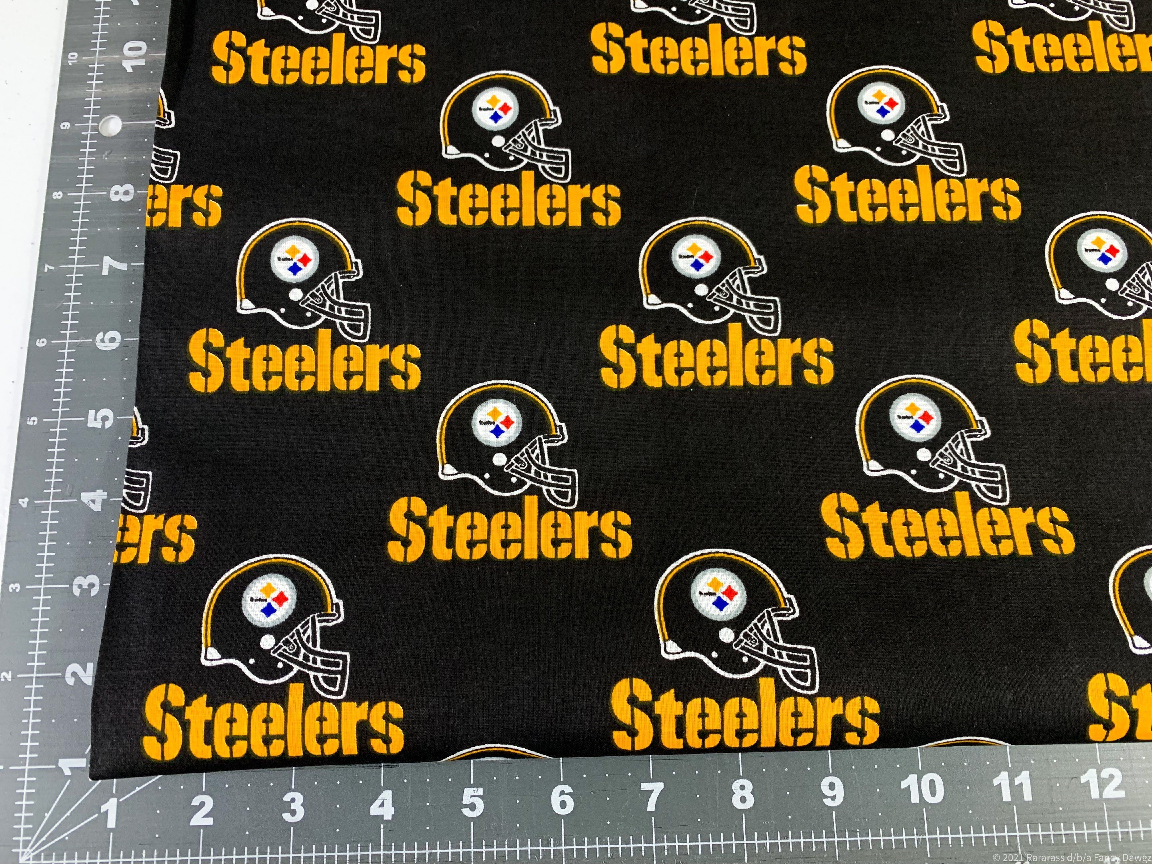 Pittsburgh Steelers cotton fabric Original Steelers print