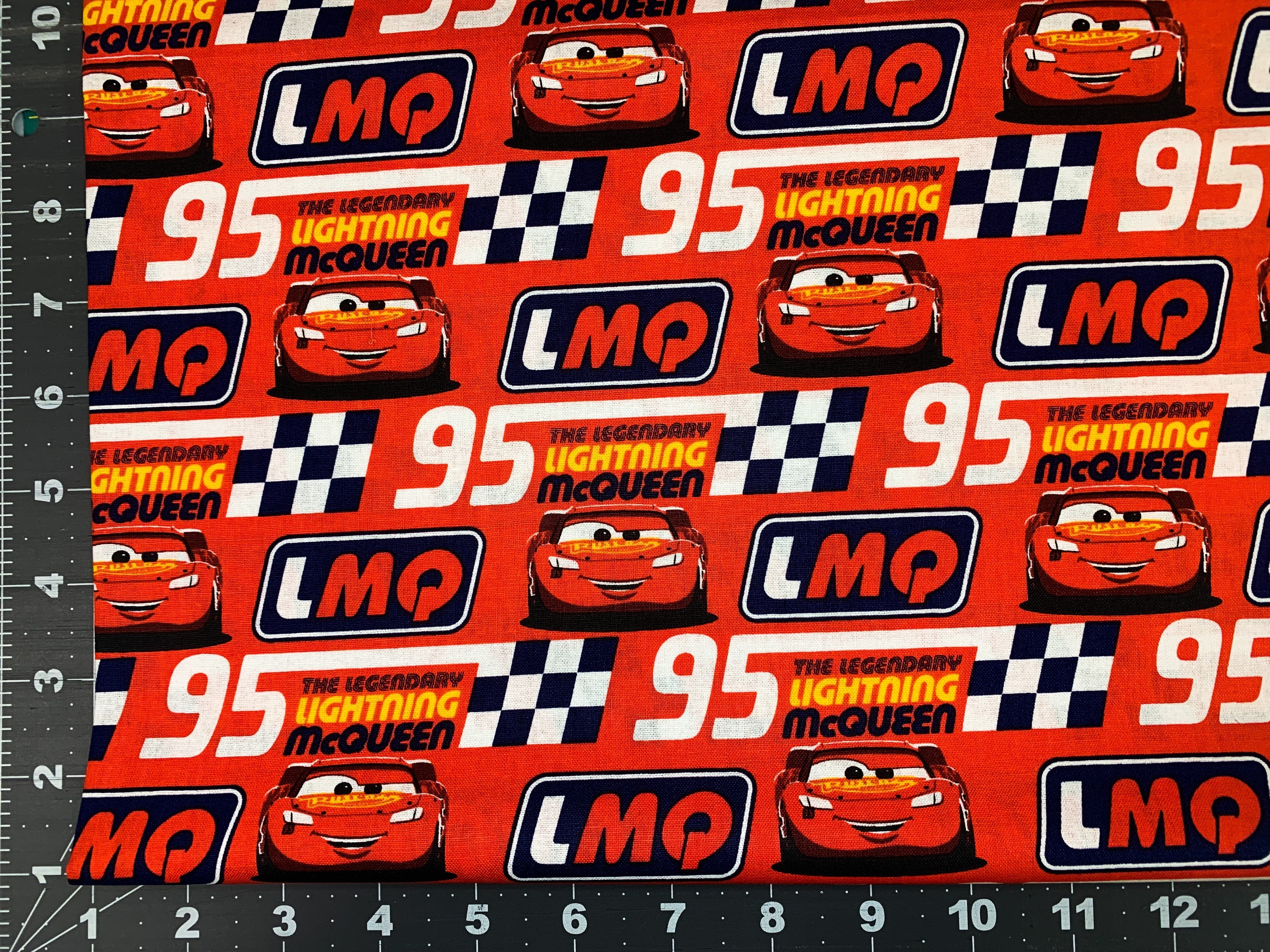 Disney Cars fabric Lightning McQueen fabric