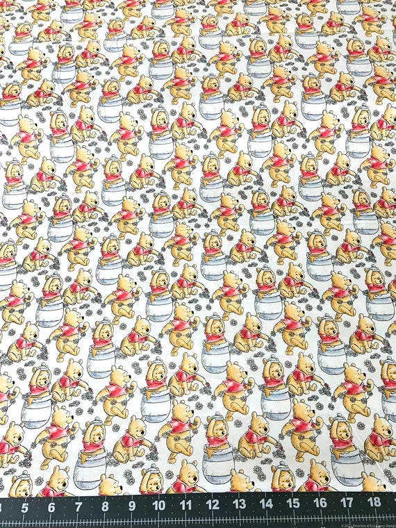 Classic Winnie the Pooh fabric Classic Pooh honeypot