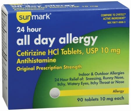 Allergy Relief 10mg 90ct.