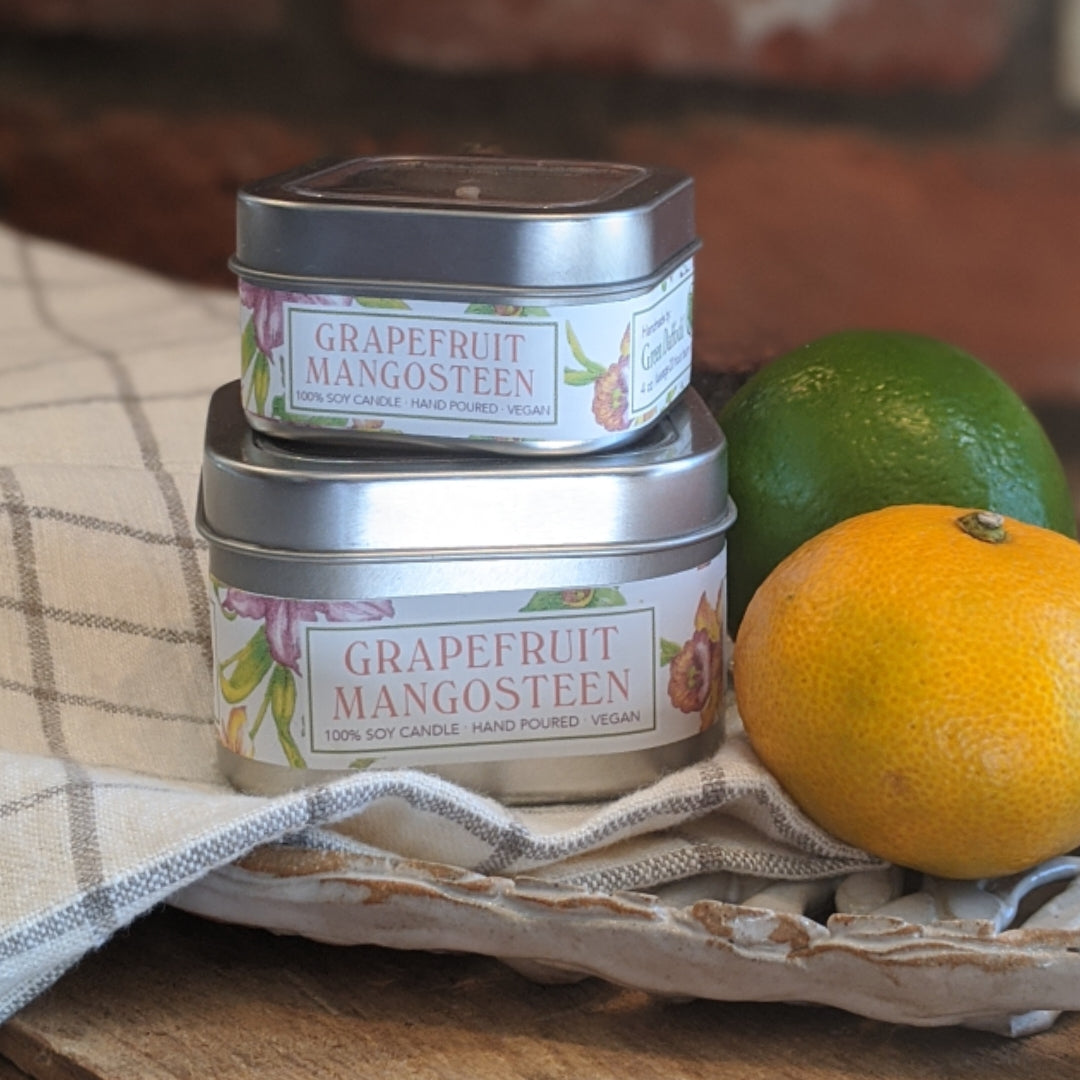 Grapefruit Mangosteen Soy Candle