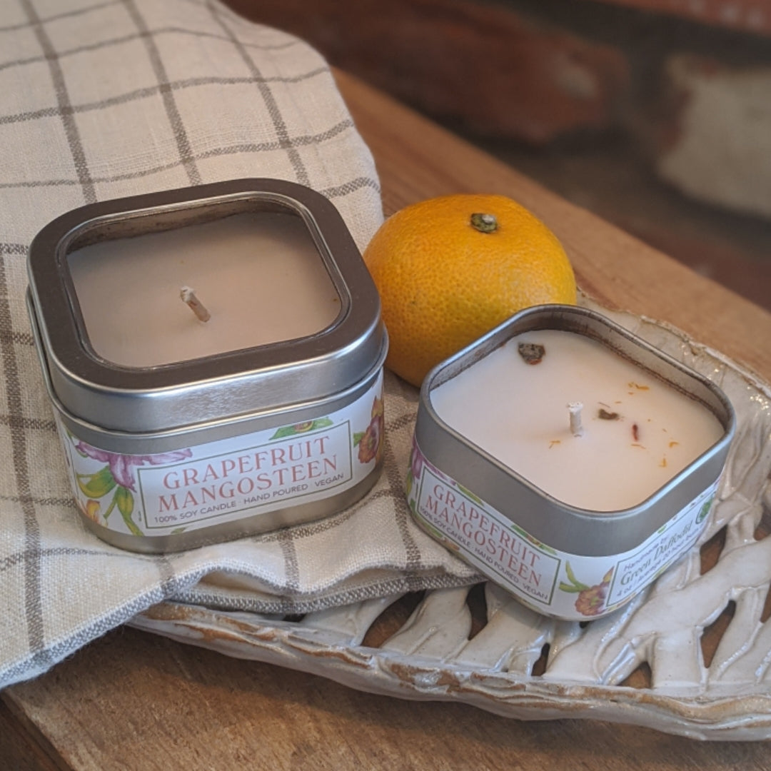 Grapefruit Mangosteen Soy Candle