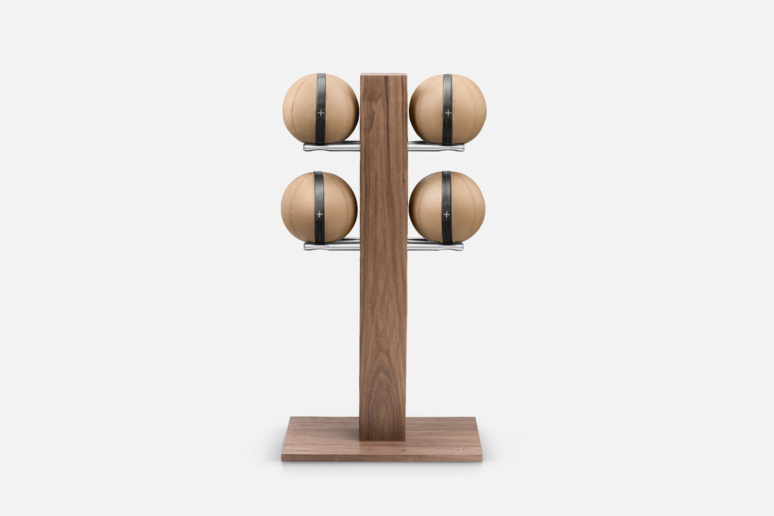 MOXA? LIGHT - Weighted Gym Balls With Vertical Rack