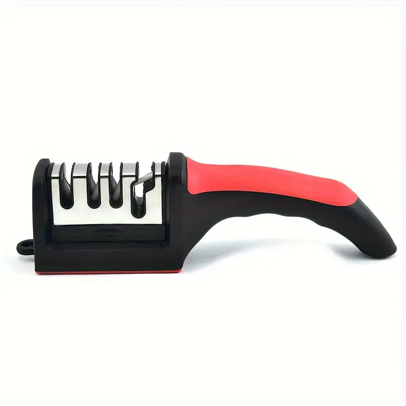 Knife Sharpener 4 Stages Professional Kitchen Sharpening Stone Grinder Knives Whetstone Tungsten Diamond Ceramic Sharpener Tool