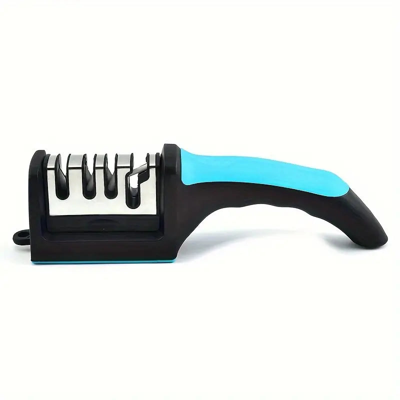 Knife Sharpener 4 Stages Professional Kitchen Sharpening Stone Grinder Knives Whetstone Tungsten Diamond Ceramic Sharpener Tool