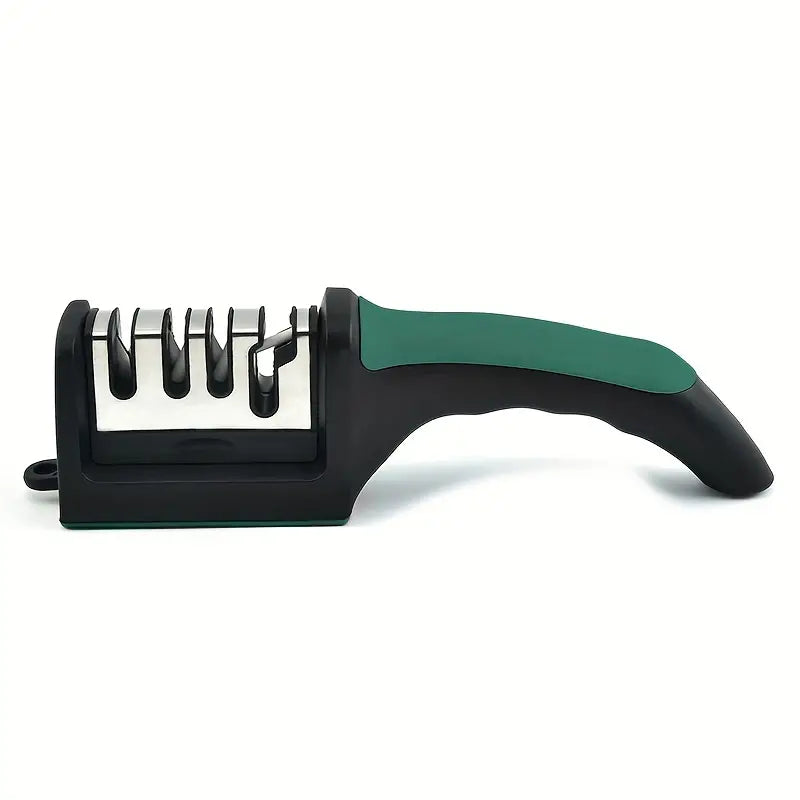 Knife Sharpener 4 Stages Professional Kitchen Sharpening Stone Grinder Knives Whetstone Tungsten Diamond Ceramic Sharpener Tool