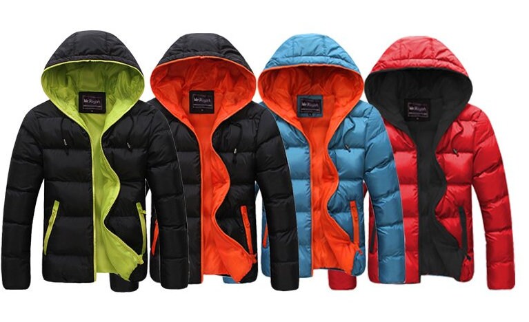 Fitted Candy Color Bubble Jackets