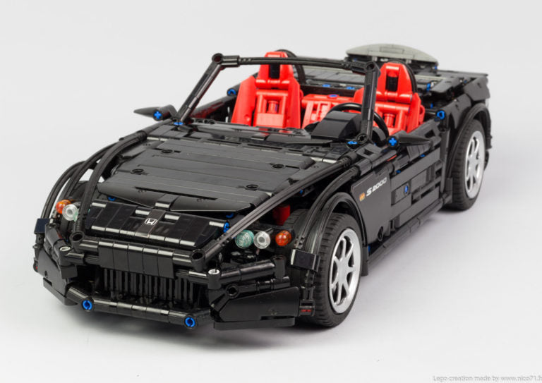 Honda S2000 AP2 Black 1:8 | 1648pcs