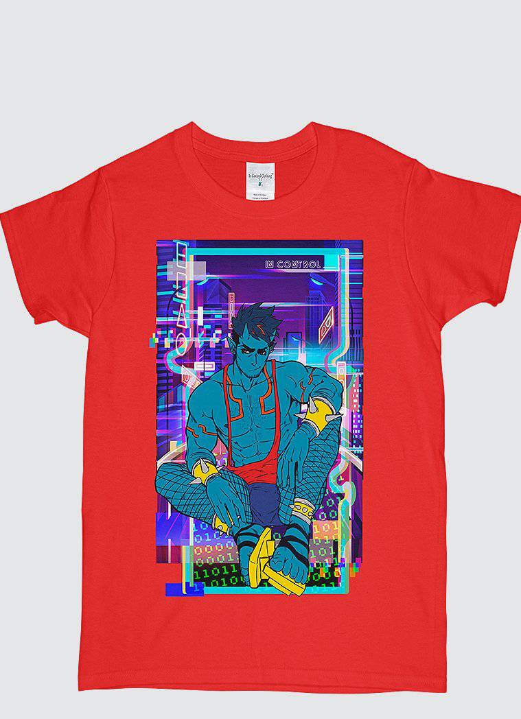 Cyberpunk Bara Graphic T-Shirt