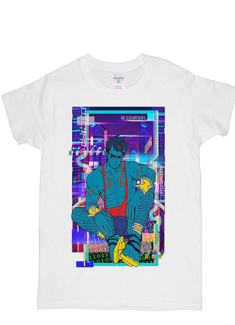 Cyberpunk Bara Graphic T-Shirt