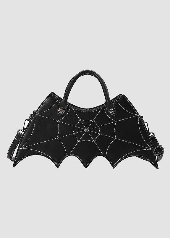 Gothic Bat Queen Crossbody Bag