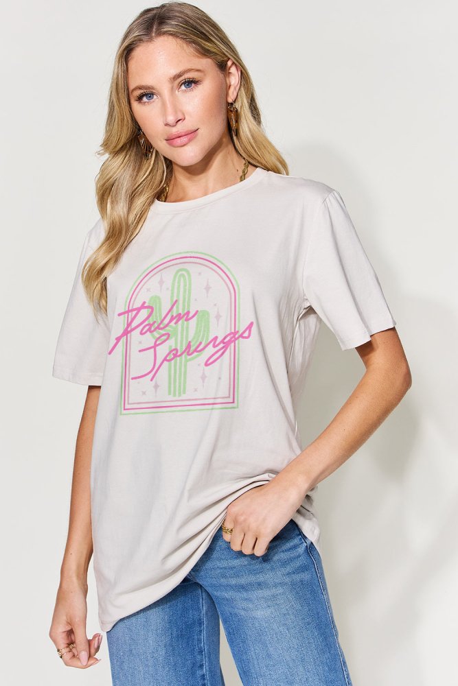 Simply Love Full Size Graphic Round Neck Short Sleeve T-Shirt