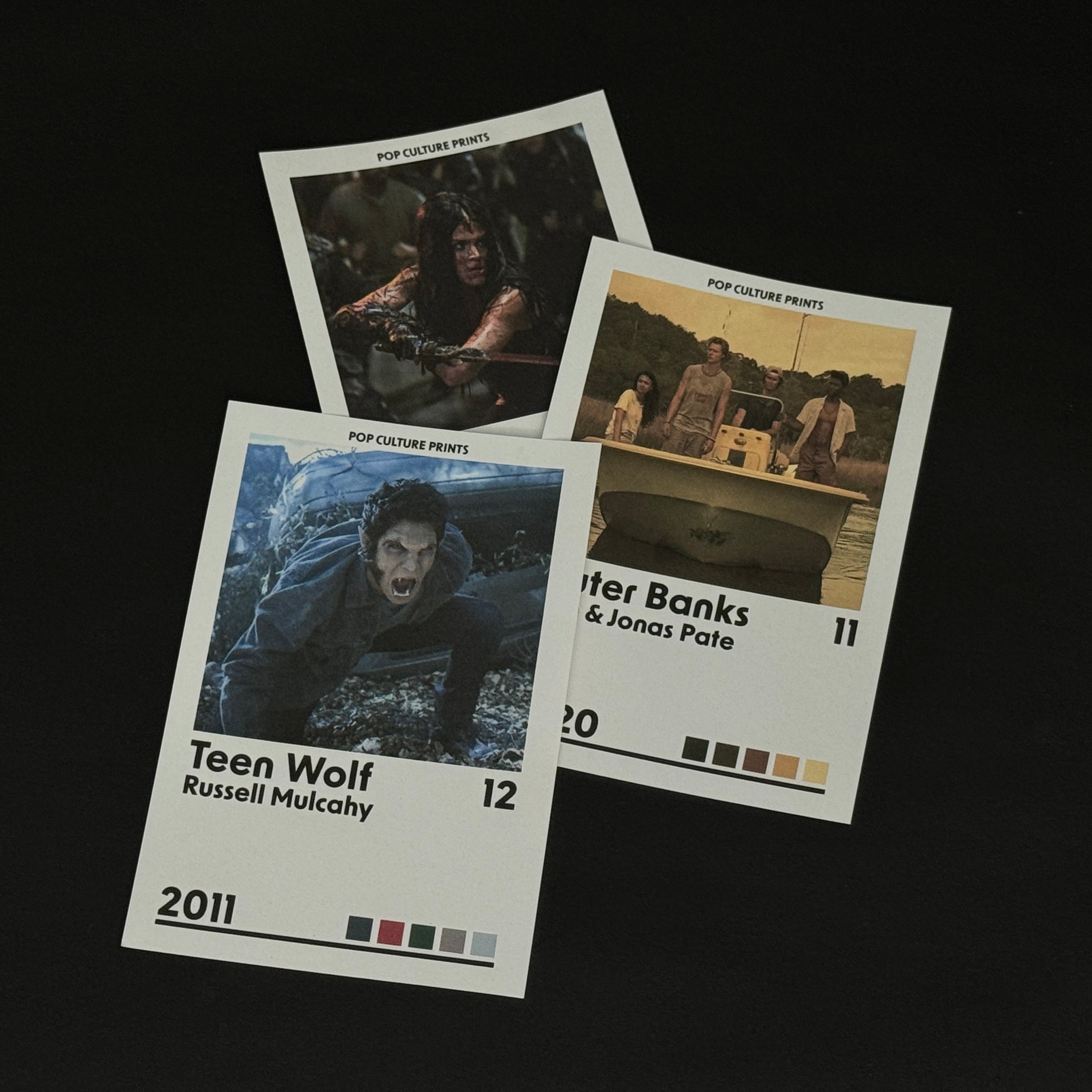 Individual TV Show Cards