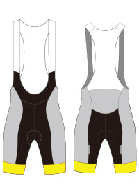 cycling bib shorts template