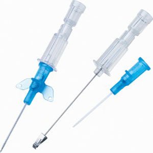 BX/50 - Introcan Safety IV Catheter 22G x 1