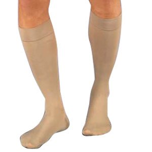 EA/1 - Relief Knee-High Firm Compression Stockings X-Large Full Calf, Black