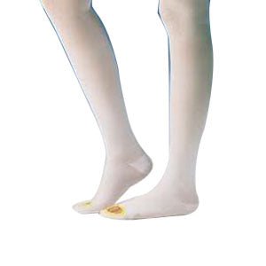 EA/1 - Anti-Embolism Thigh-High Seamless Elastic Stockings Medium Regular, White
