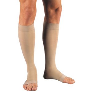 EA/1 - Relief Knee-High Extra Firm Compression Stockings Large, Beige