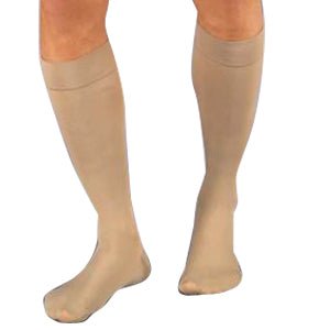 EA/1 - Relief Knee-High Firm Compression Stockings Medium, Silky Beige
