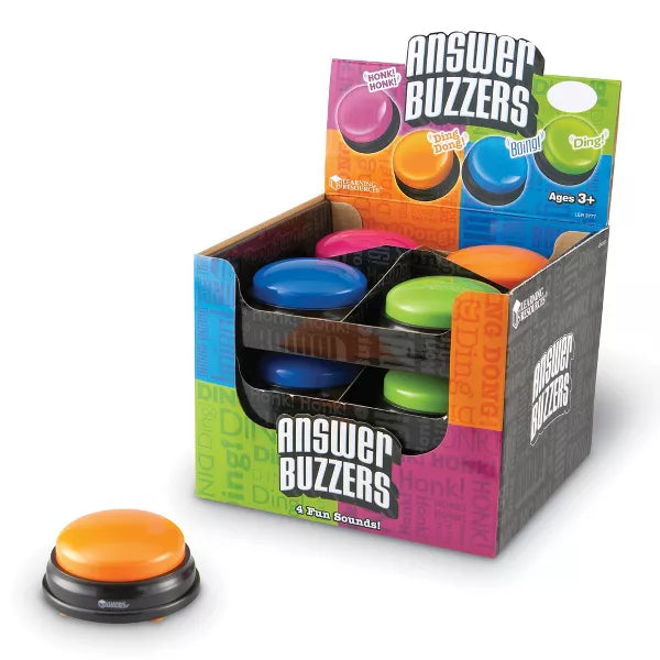Learning Resources - Answer Buzzers (Set of 12)