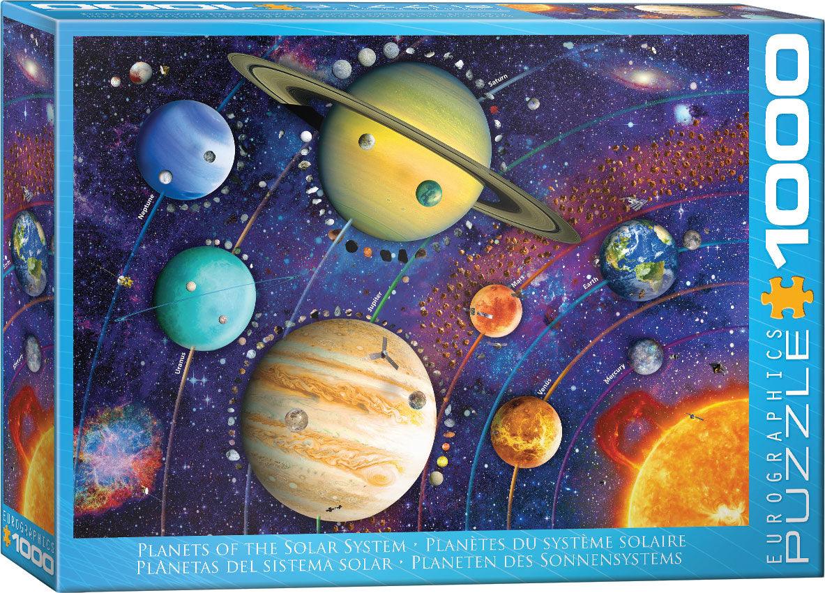 Eurographics - Planets of the Solar System (1000pc Puzzle)