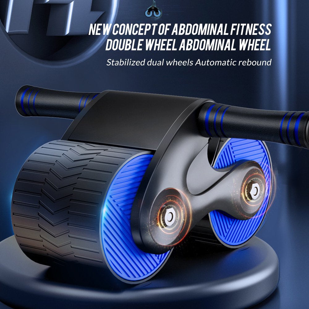 Welan Ab Roller - Auto Rebound Ab Wheel Kit with Knee Pad