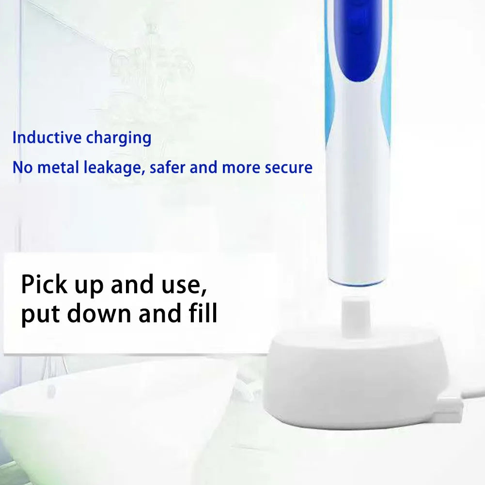 USB Travel Charger Dock 3757 Electric Toothbrush Charging Cradle For Braun Oral B Series D12 D20 D16 Toothbrush Charging Stand
