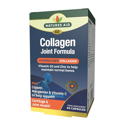 Natures Aid Collagen Joint Formula with Vitamin C Capsules
