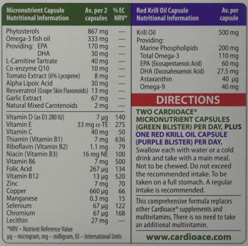 Vitabiotics Cardioace Max - 84 Capsules