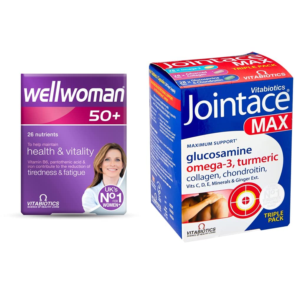 Wellwoman 50+ Support Pack with Jointace Max