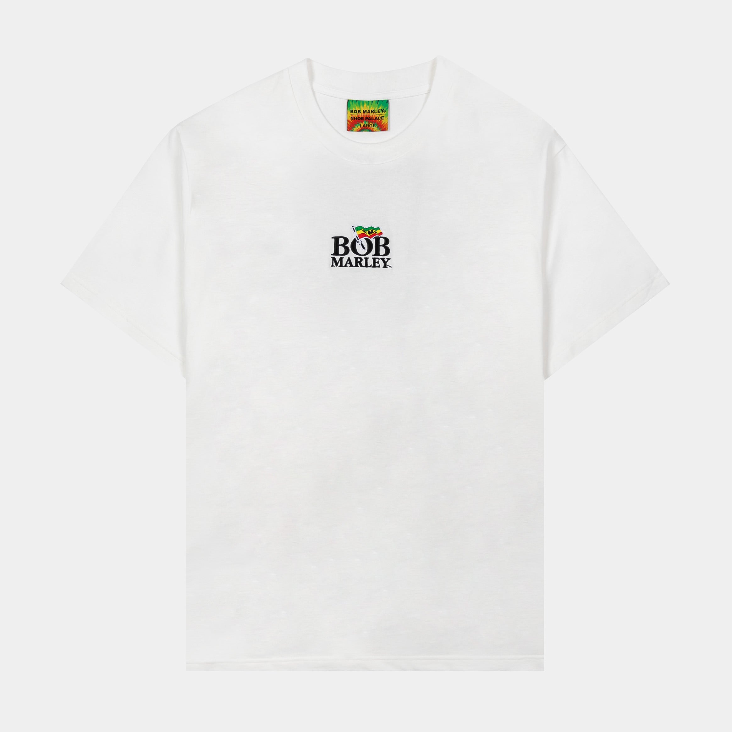 SP x Bob Marley Smoke Mens Short Sleeve Shirt (White/Brown)