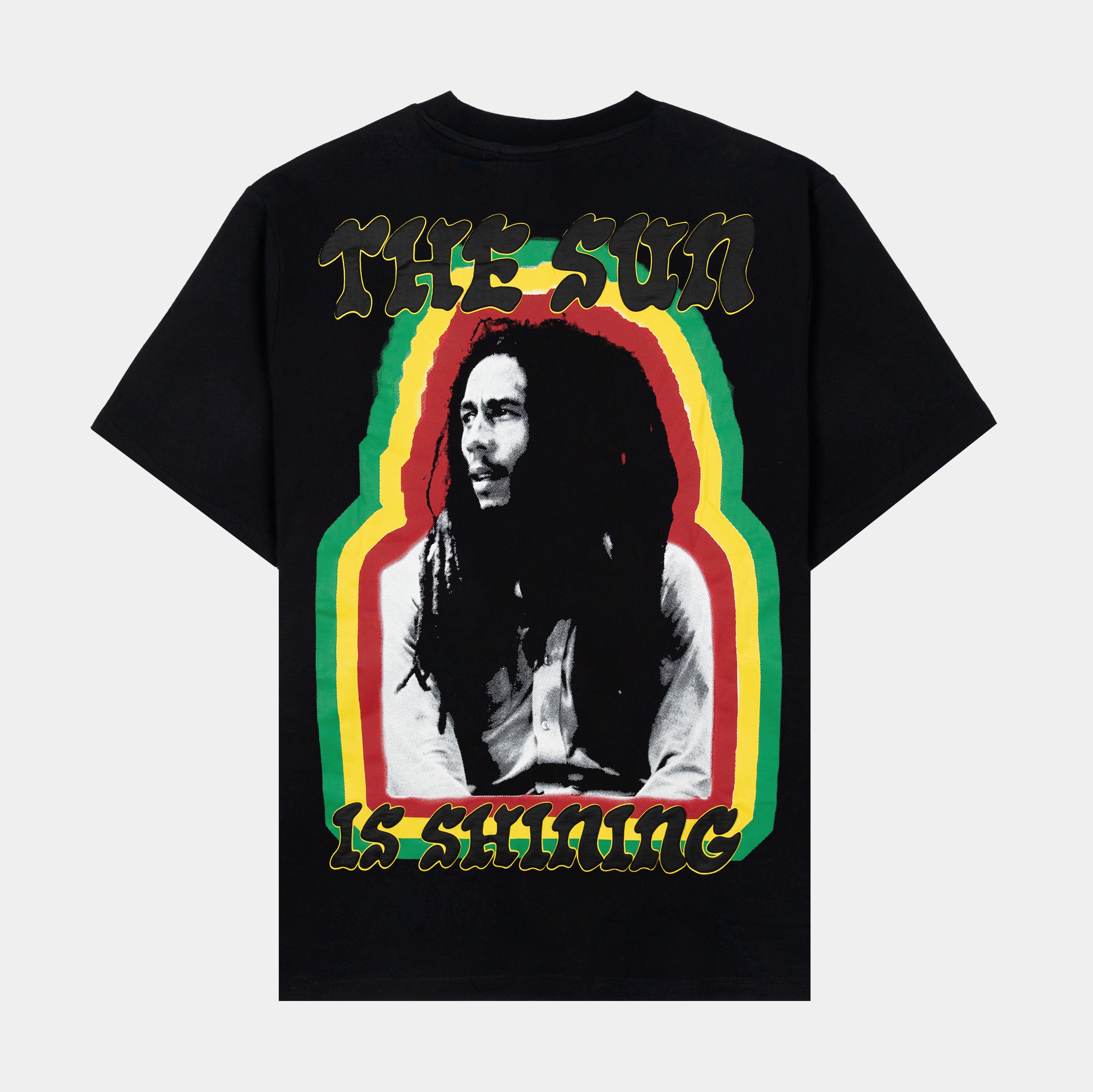 SP x Bob Marley Shining Mens Short Sleeve Shirt (Black/Yellow)