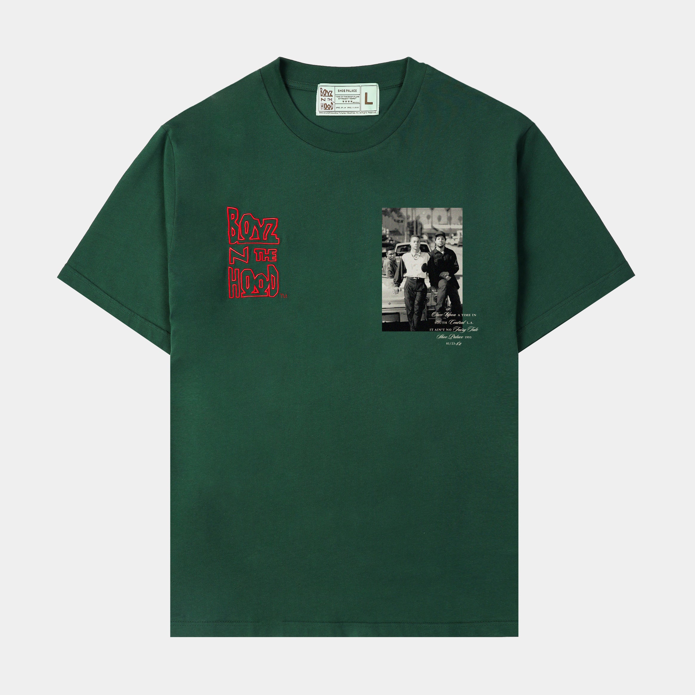 SP x Boyz N The Hood OG Mens Short Sleeve Shirt (Green/Black)
