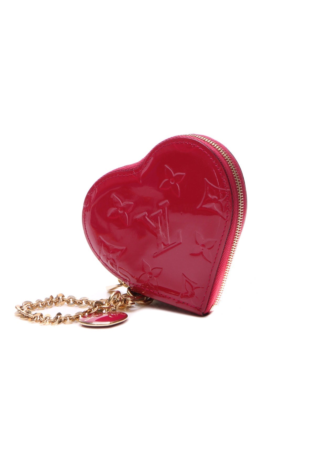 Vernis Heart Coin Purse - Rose Indian