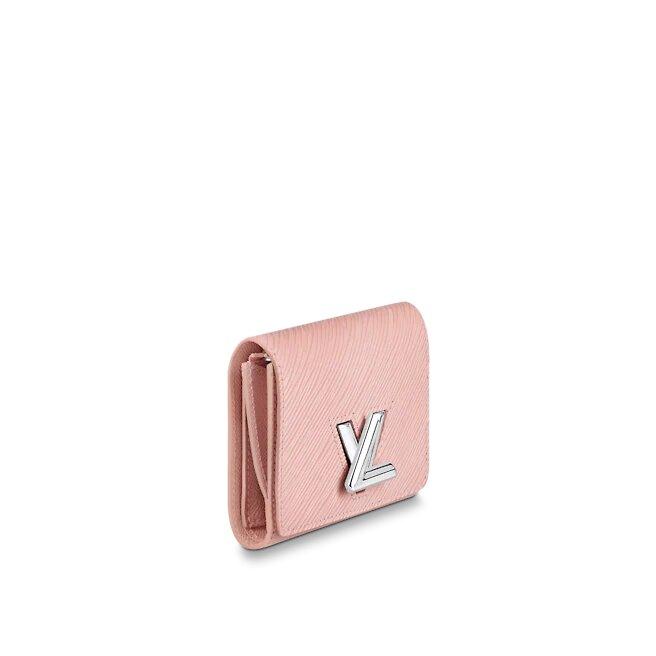 Louis Vuitton TWIST COMPACT WALLET Rose Ballerine Pink