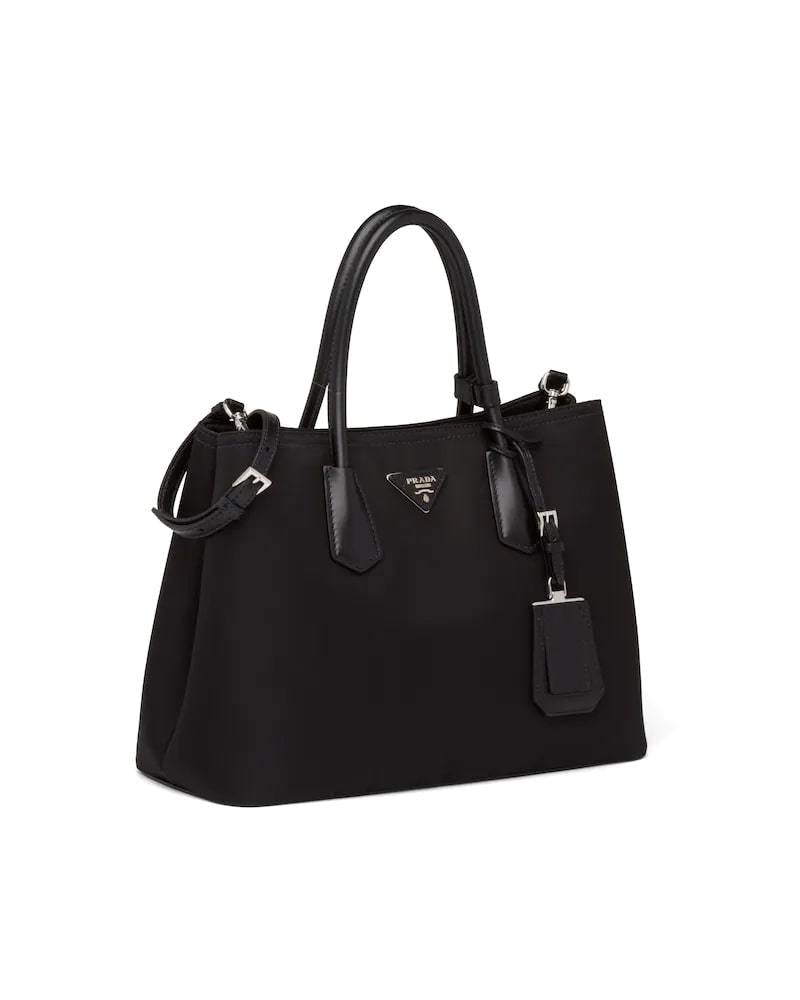 Prada Double Nylon and Saffiano Leather Bag