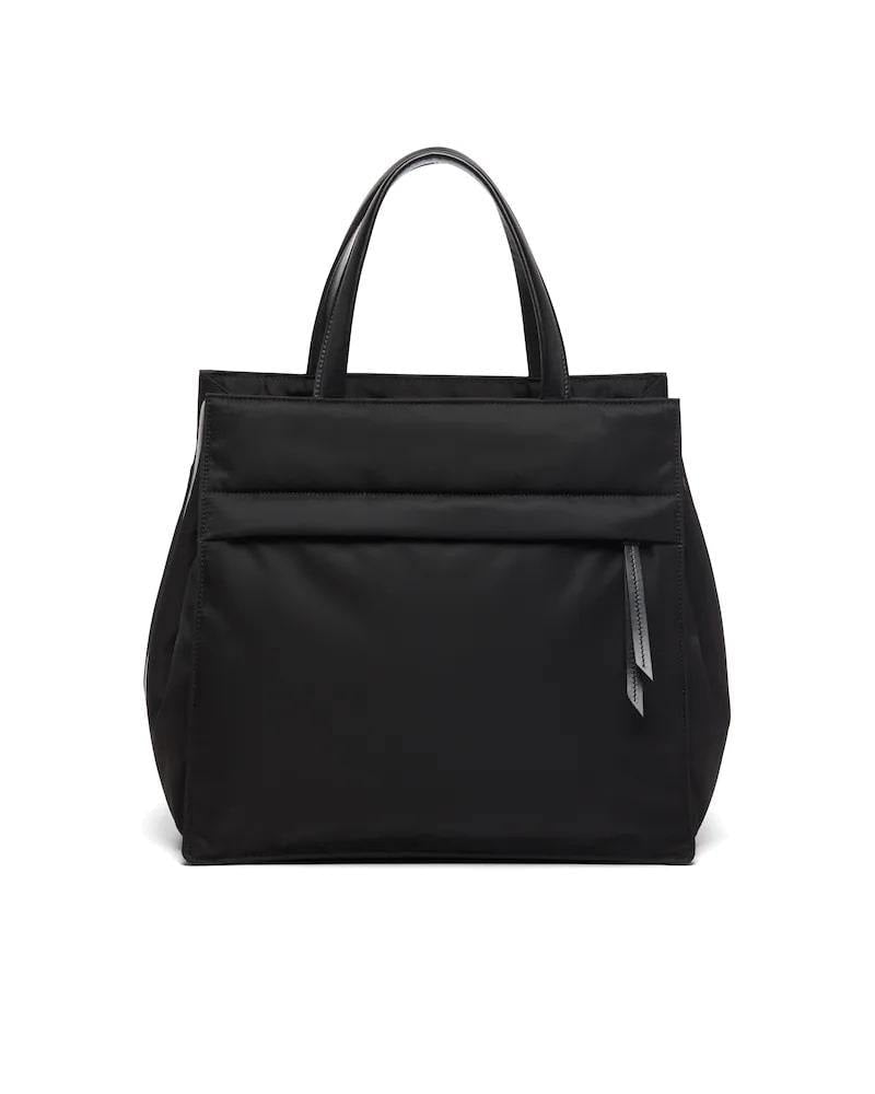 Prada Quilted Nylon Tote Bag