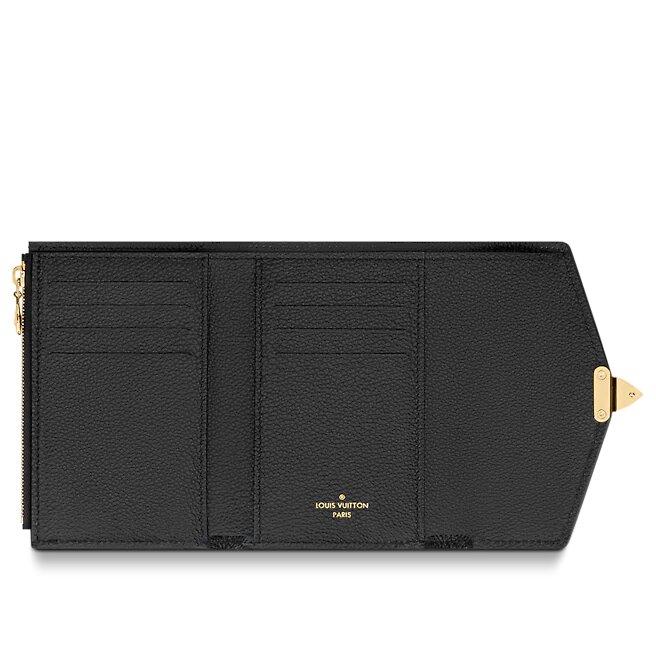 Louis Vuitton PALLAS COMPACT WALLET NOIR