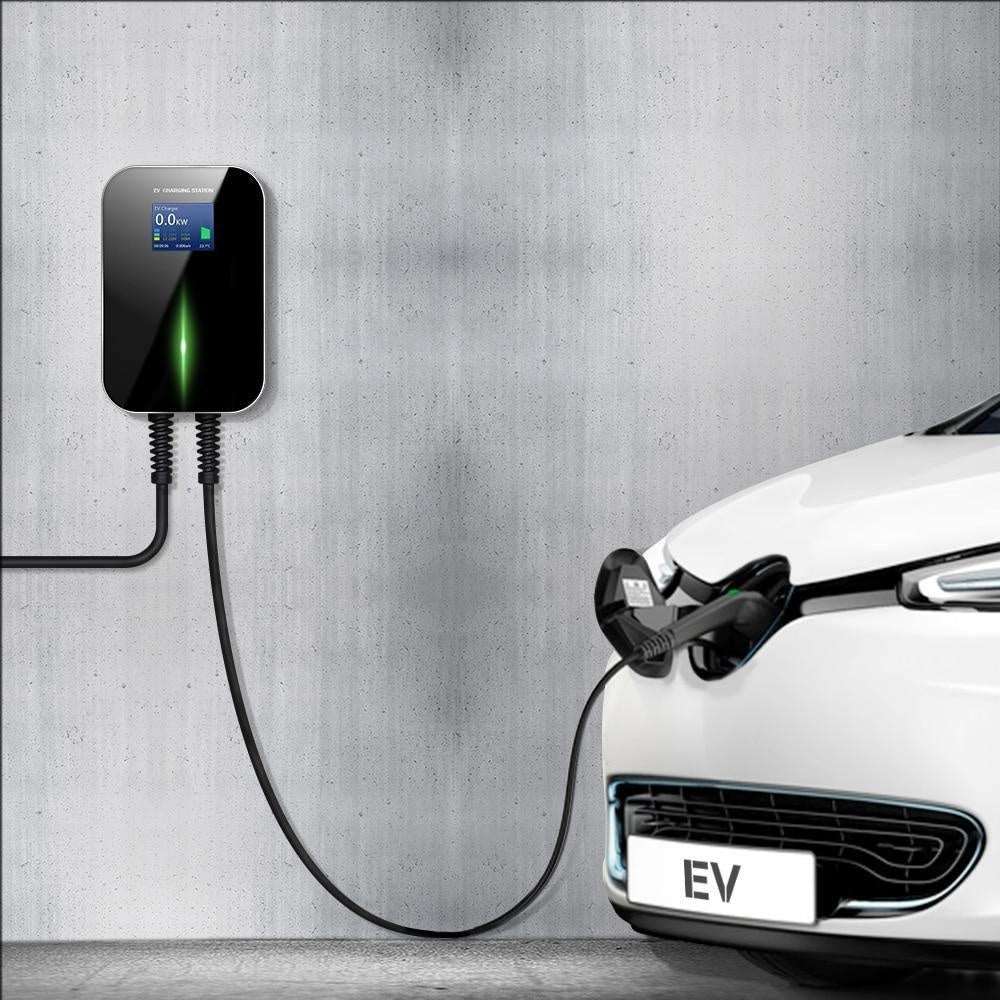 EV Charger (Eletric Car Charger) EVSE Wallbox Charging Station with Cable for Audi / Mercedes-Benz/ Smart Car