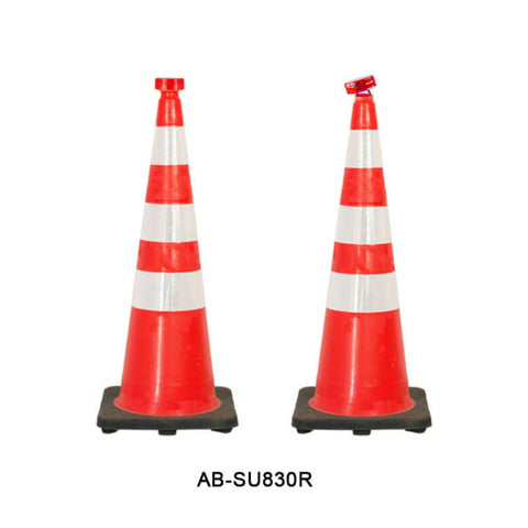 Solar Powered Barricade Warning Light for Traffic Cone