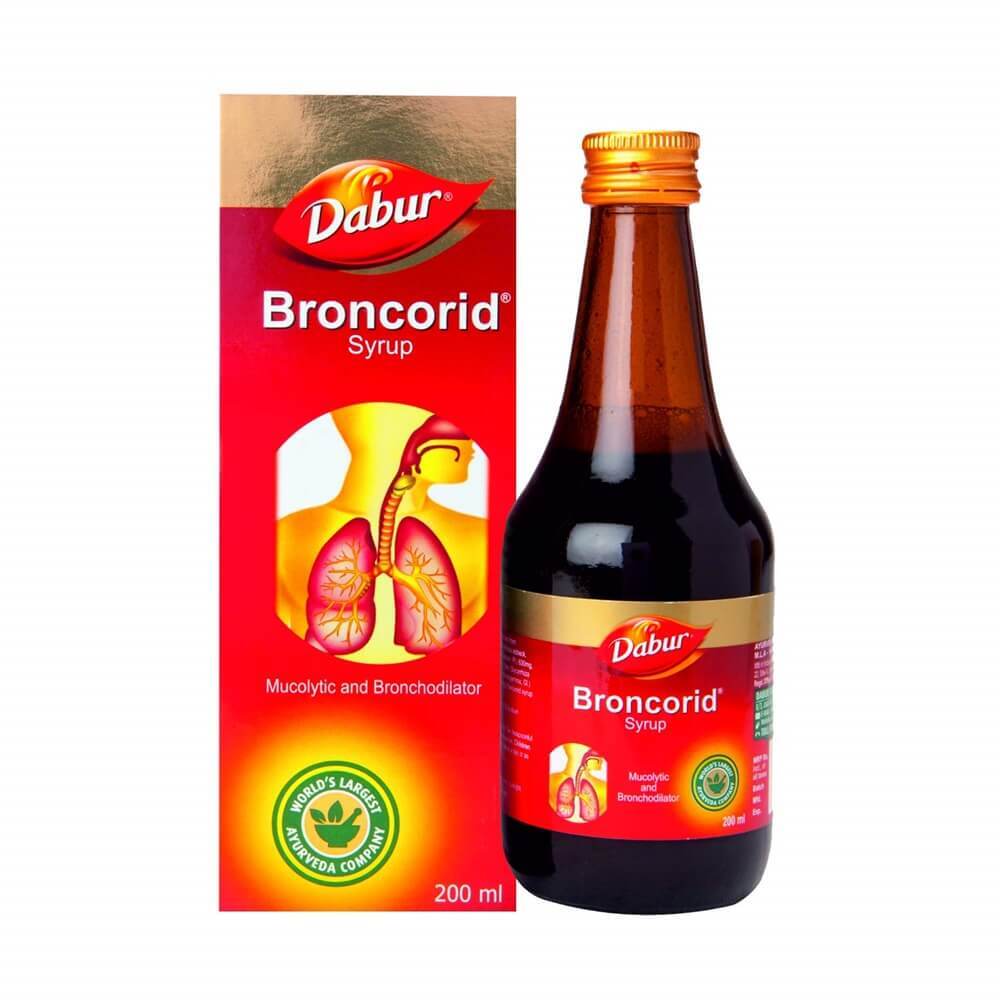 Dabur Bronchorid Syrup - 200 ML