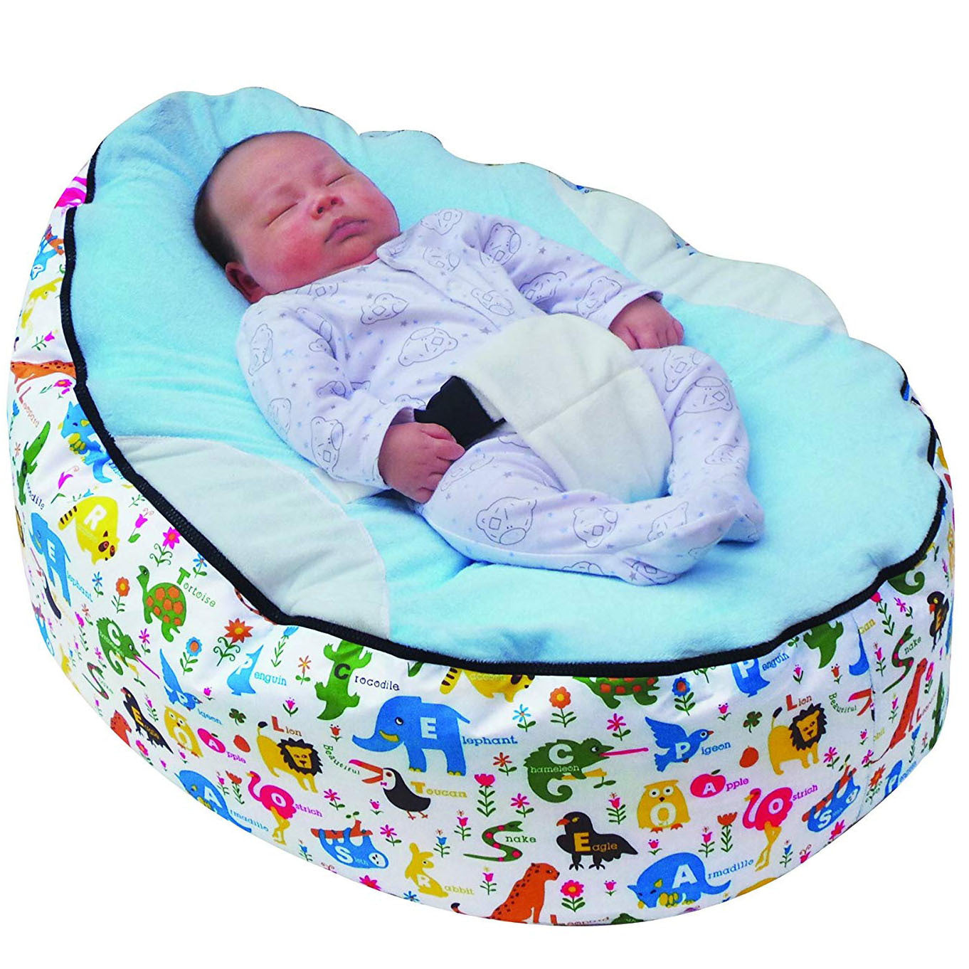 SRline Baby Bed Lazy Sofa Bean Bag Chair