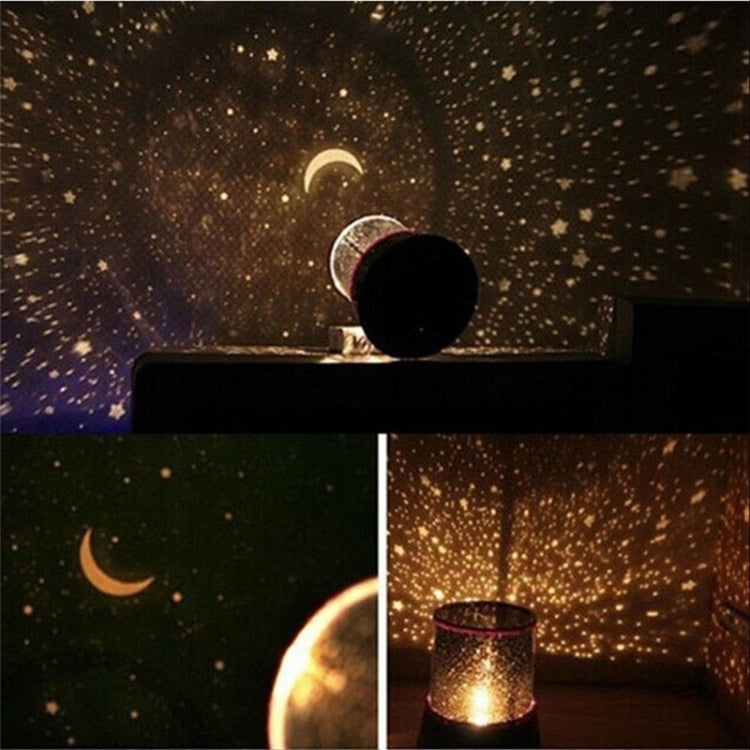 2 PCS Star Master USB Projection Lamp Romantic Starry Sky LED Night Light(Black)