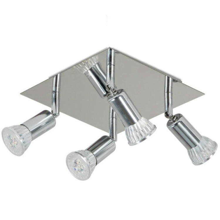 12W Square Spotlight LED Ceiling Light With Adjustable Mirror Front Light, Emitting Color:Warm LIght