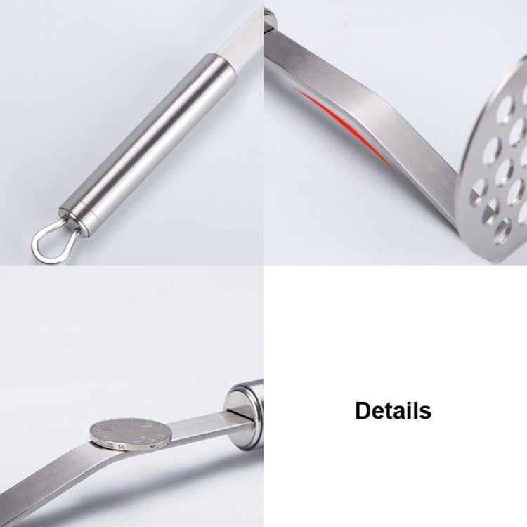 304 Stainless Steel Potato Masher Baby Food Supplement Tool