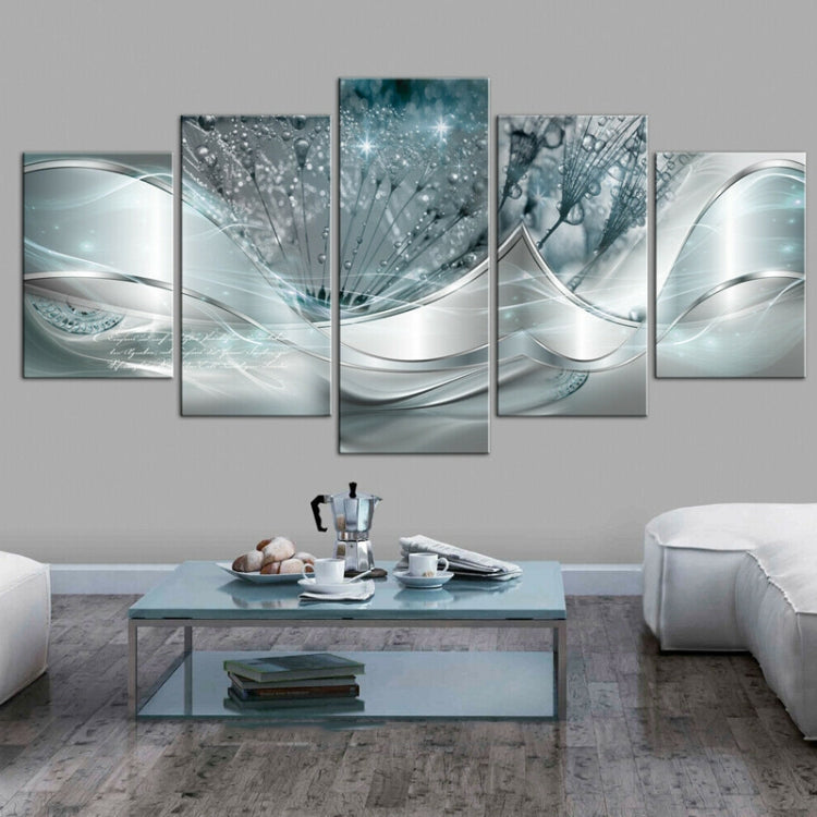 Wall Decorative Frameless Painting , Size: 10x25cm(Blue)