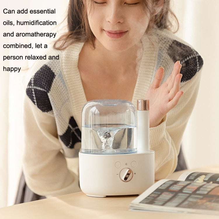 Large Capacity Humidifying Aromatherapy Machine Home Automatic Fragrance Sprayer With Night Light(Green)