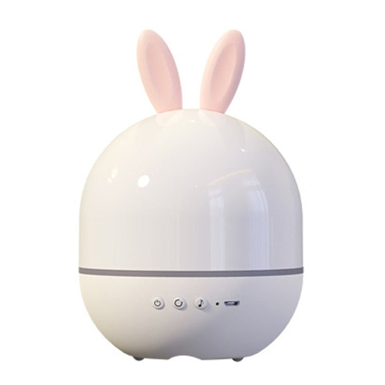 Rotatable Cartoon Atmosphere Projection Lamp Music Night Light, Spec: Plug-in Model(Rabbit)