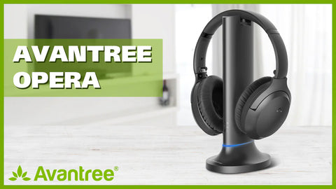 Avantree Opera Bluetooth Transmitter and Headphone Set for Watching_TV